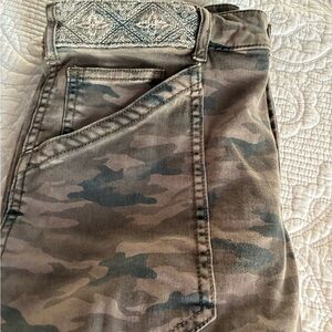 Anthropologie Olive Green Pants